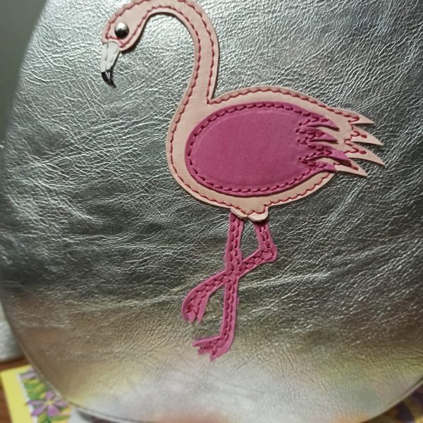 Rucsac gradinita din piele naturala *Flamingo*
